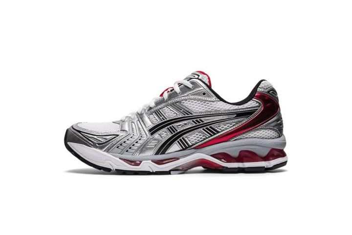 16d0c7ef2a8d6ae8ff50a812646db3ca ASICS Gel-Kayano 14 White Classic Red 1201A019-103 - Image 1