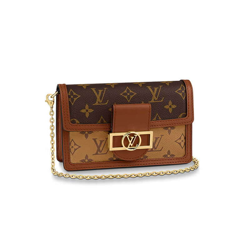 186929eae0677916cfe6f317f4add4df LV Dauphine Chain Wallet - Image 1