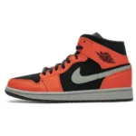 Air Jordan 1 Mid Black Cone 554724-062