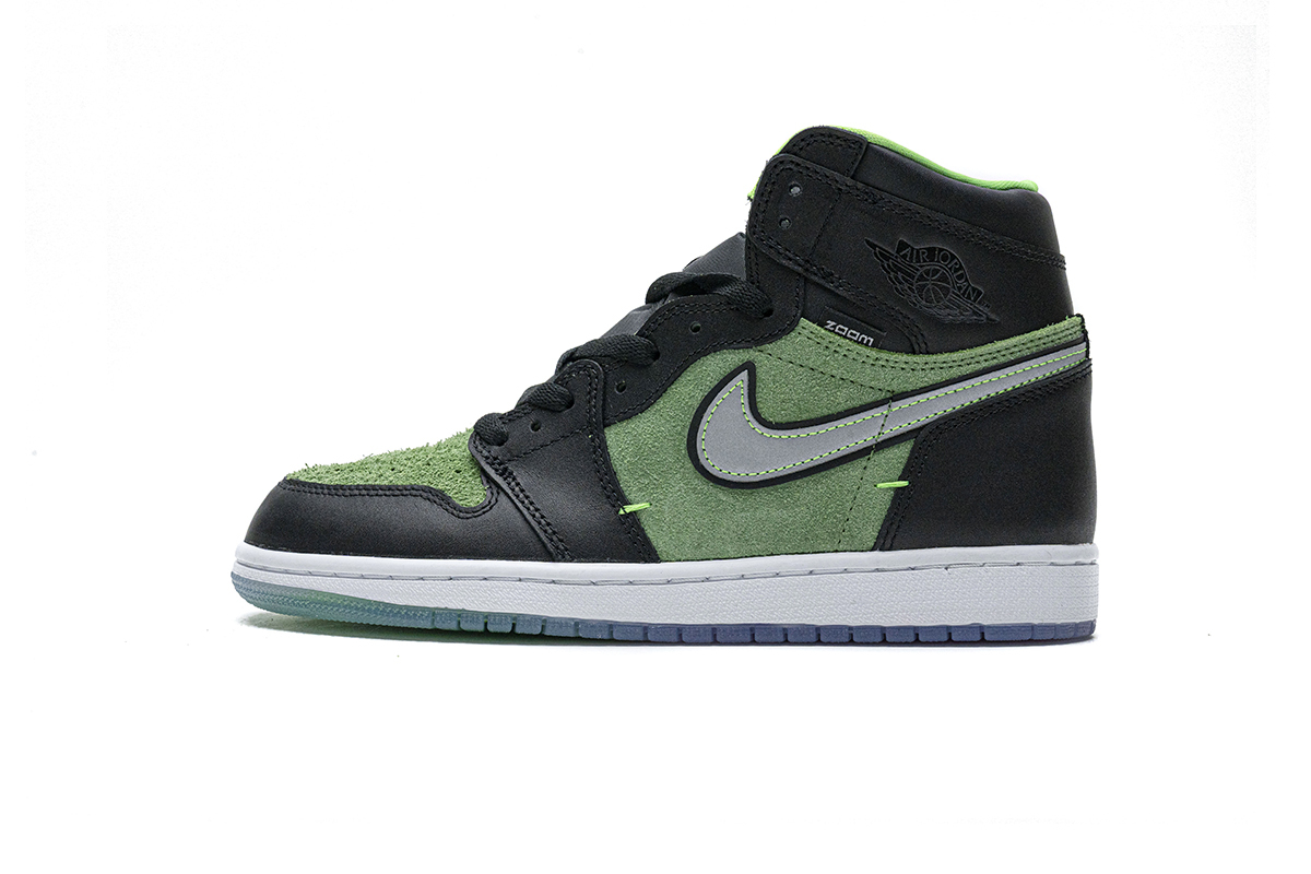 4fb43b9dad33363a2d6e37cfd27c280e Air Jordan 1 Retro High Zoom Zen Green CK6637-002 - Image 1