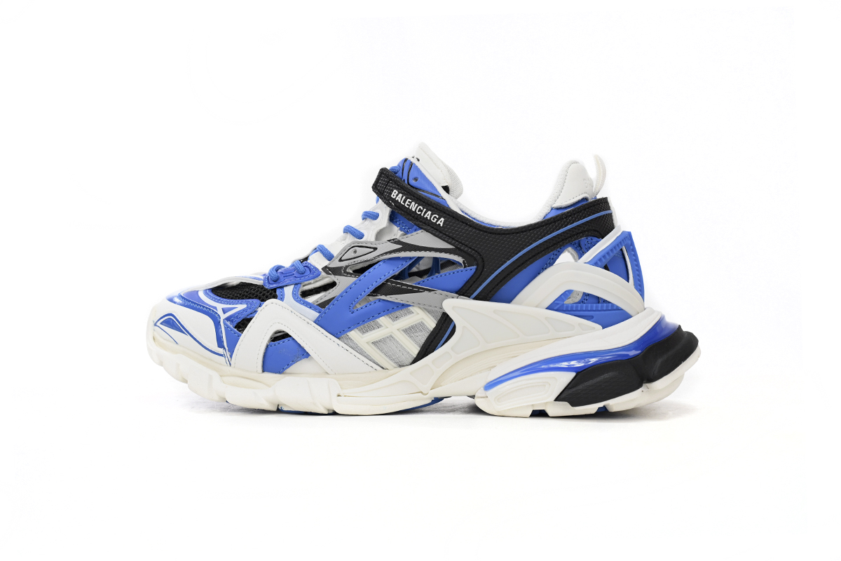 8794712b7931a94970885ea1461836c3 Balenciaga Track 2 Sneaker Blue White 568614 W3AE2 4191 - Image 1