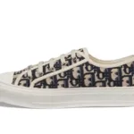 Dior Wmns Walk'N'Dior Embroidered Canvas Low 'Deep Blue'