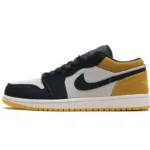 Air Jordan 1 Low Sail University Gold Black 553558-127