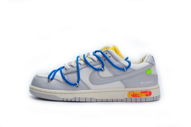 b8d36f121db2efe848e293669f0cbe4b OFF WHITE x Nike Dunk SB Low The 50 NO.5 DM1602-112 - Image 1