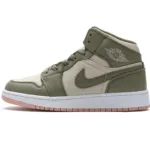 Air Jordan 1 Mid Trooper Bleached Coral (GS) 555112-225