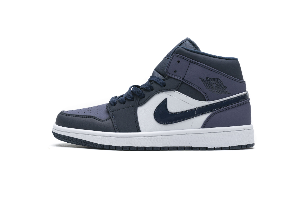 e54de85ed0a0d6bd45ca21f98c7ce86d Air Jordan 1 Mid Obsidian Sanded Purple 554724-445 - Image 1