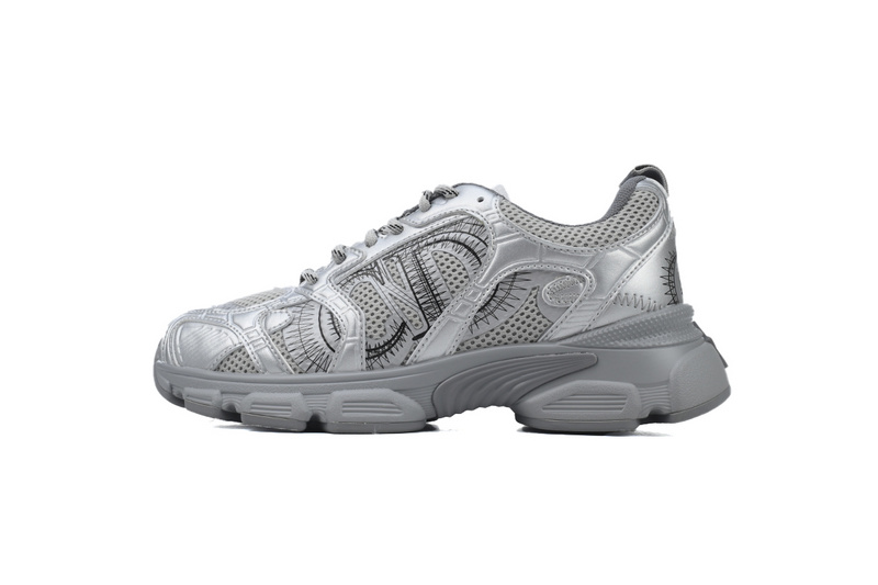f98ebe1fe75841fa4be7b599332f4fca Dior Chrono Sneaker Grey Silver - Image 1