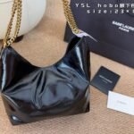 YSL Saint Laurent Hobo Chain Tote Shoulder Bag